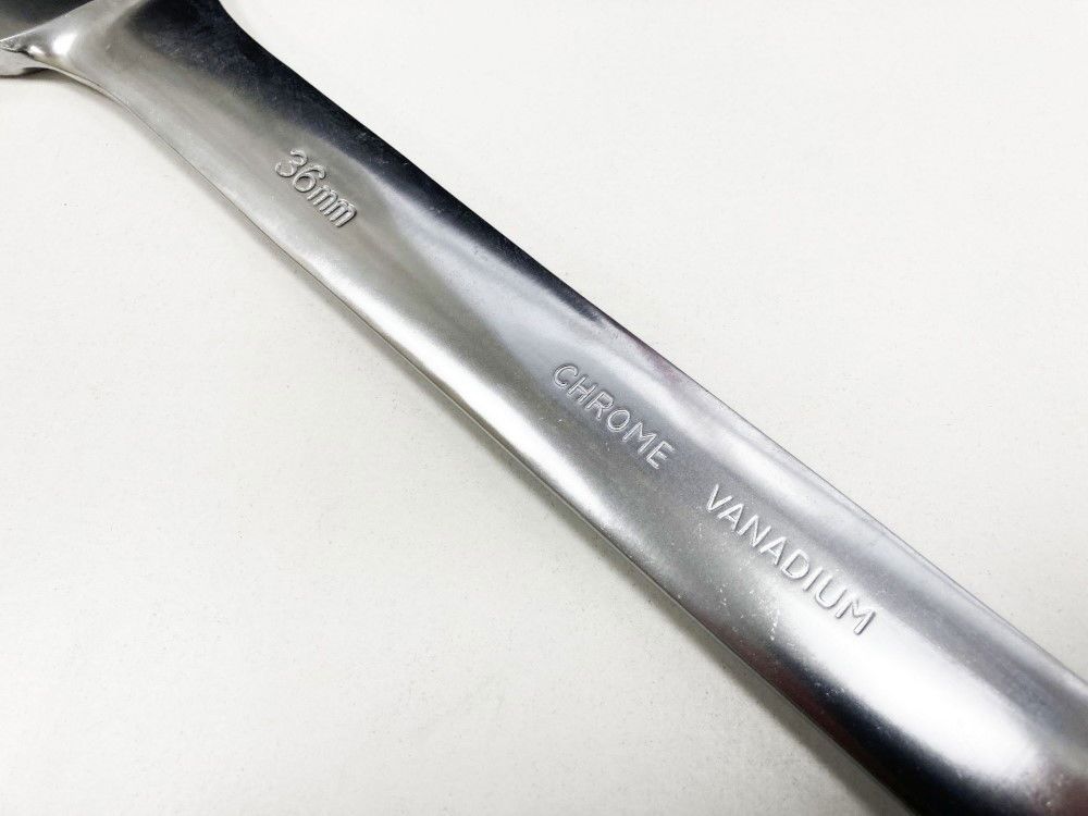 COMBINATION SPANNER 36mm 6150CRV MATT FINISH - TOOLZONE KDPSP184 - Image 2