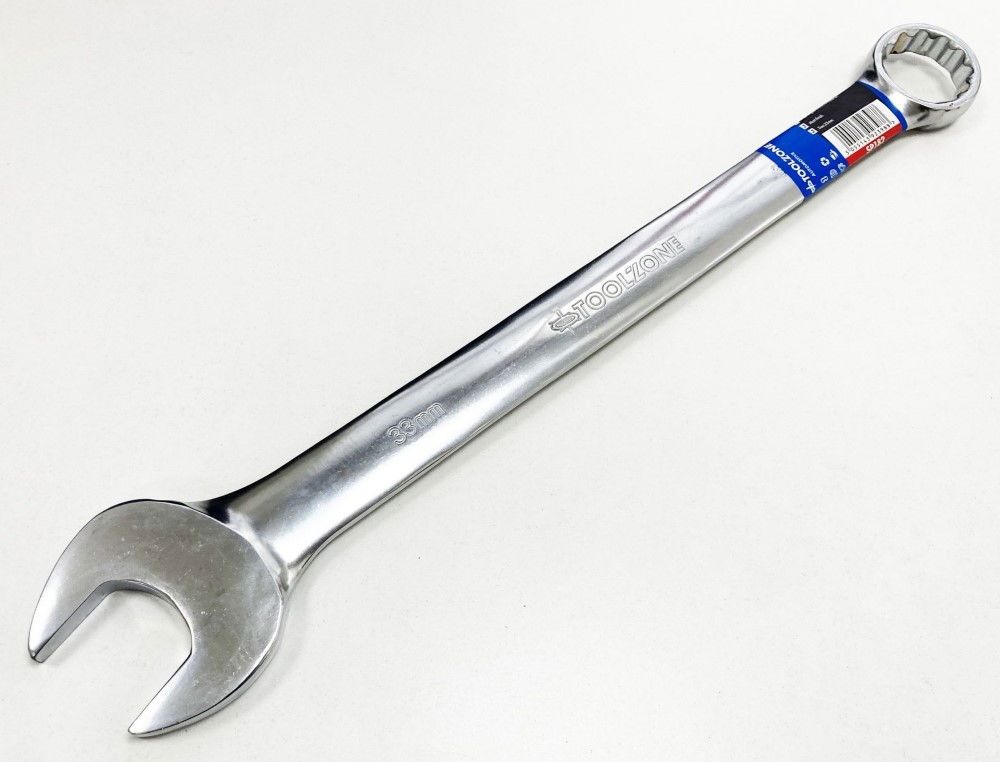 COMBINATION SPANNER 33mm 6150CRV MATT FINISH - TOOLZONE KDPSP182 - Image 2