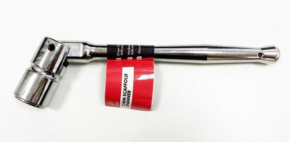 SCAFFOLD SPANNER 21mm 12 POINT SOCKET DROP FORGED STEEL - TOOLZONE KDPSP178 - Image 2