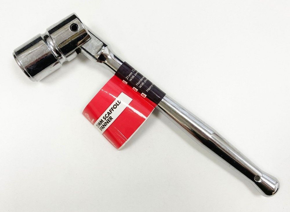 SCAFFOLD SPANNER 21mm 12 POINT SOCKET DROP FORGED STEEL - TOOLZONE KDPSP178 - Image 3