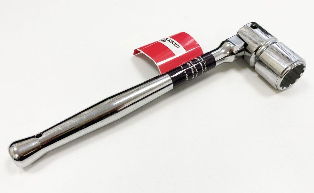 SCAFFOLD SPANNER 21mm 12 POINT SOCKET DROP FORGED STEEL - TOOLZONE KDPSP178 - Image 6