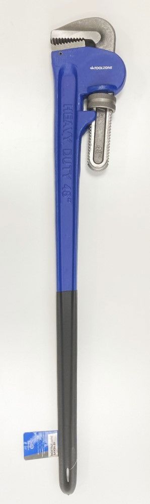 STILLSON WRENCH 48" HEAVY DUTY DROP FORGED CARBON STEEL - TOOLZONE KDPSP163 - Image 2