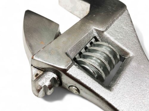 ADJUSTABLE SPANNER 15″ MAX JAW 45mm DROP FORGED CHROME PLATED – TOOLZONE KDPSP046