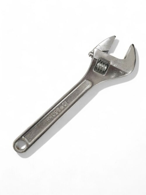 ADJUSTABLE SPANNER 10″ MAX JAW 29mm DROP FORGED CHROME PLATED – TOOLZONE KDPSP044