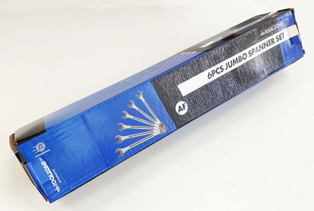 JUMBO COMBINATION SPANNERS SET 6PC 1-3/8" TO 2" AF - TOOLZONE KDPSP009 - Image 3