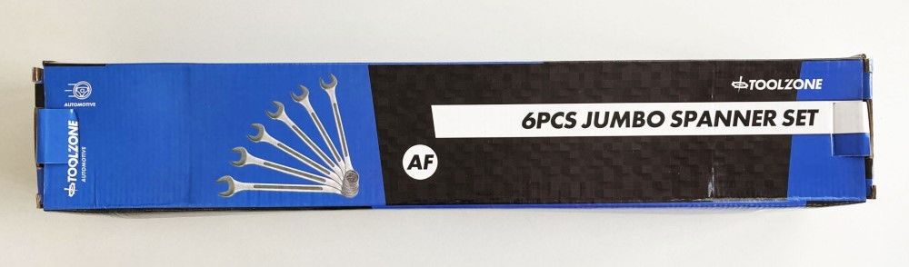 JUMBO COMBINATION SPANNERS SET 6PC 1-3/8" TO 2" AF - TOOLZONE KDPSP009 - Image 4