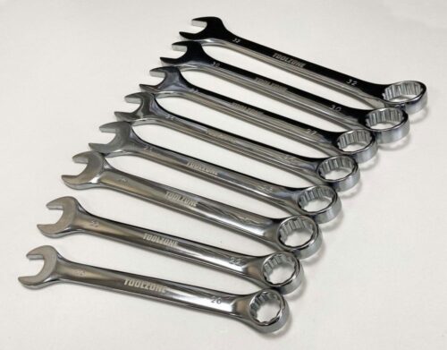 JUMBO SPANNERS SET 8PC 20-32mm CHROME VANADIUM – TOOLZONE KDPSP007