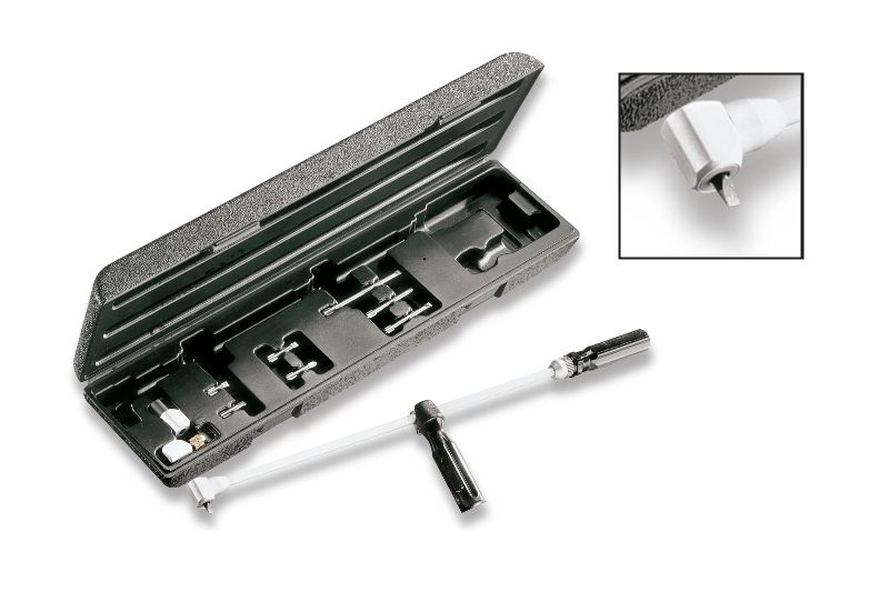 Angular Screwdriver 90 Long Series with Blades in Case - Beta Tools 1439K7 - Image 3