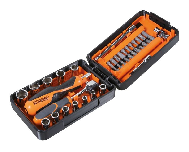 Compact Tool Case with 11 Hexagon Sockets, 21 Bits, 7 Accessories - Beta Tools 900/C39N - Image 4