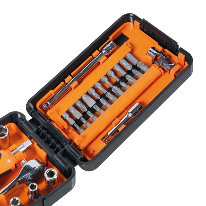 Compact Tool Case with 11 Hexagon Sockets, 21 Bits, 7 Accessories - Beta Tools 900/C39N - Image 7