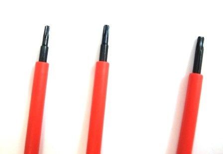 PRECISION VDE TAMPER STAR SCREWDRIVER SET 6PC T5-T10 - TOOLZONE KDPSD274 - Image 5