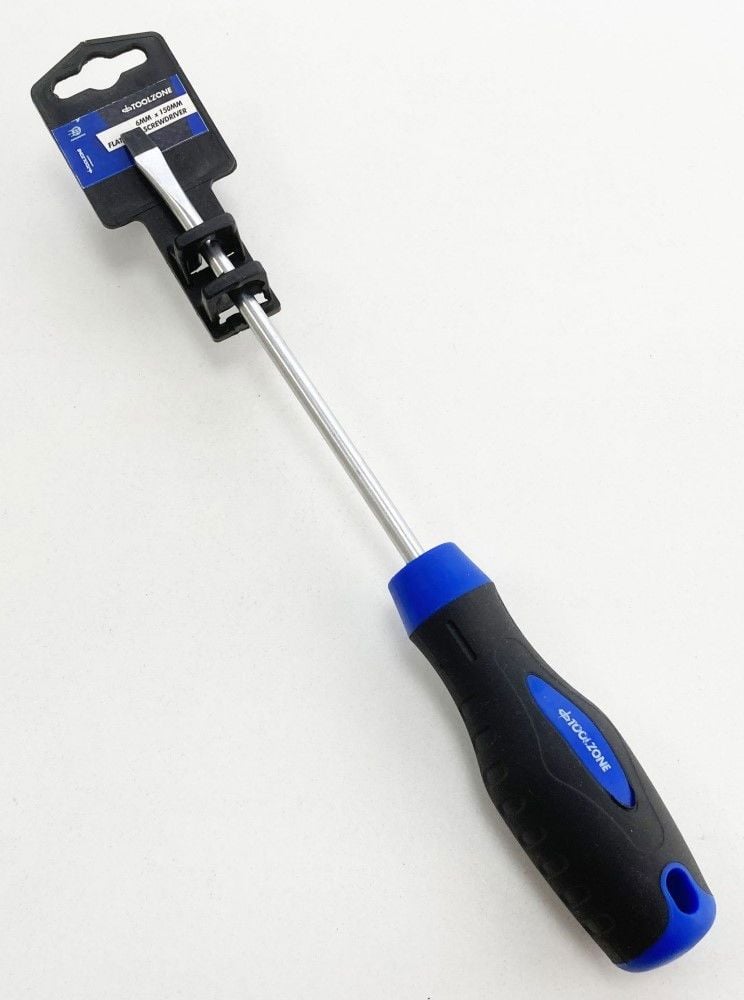 SCREWDRIVER 6mm 150mm - TOOLZONE KDPSD108