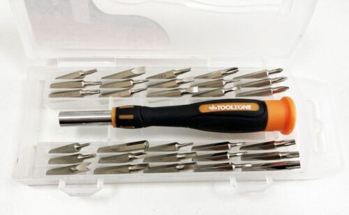 PRECISION SCREWDRIVER SET 31PC IN CASE 5/32″ SHANK – TOOLZONE KDPSD106