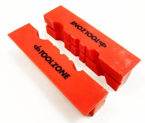MAGNETIC SOFT VICE JAWS 4″ TPU MULTI GROOVE NON-MARKING – TOOLZONE KDPVC047