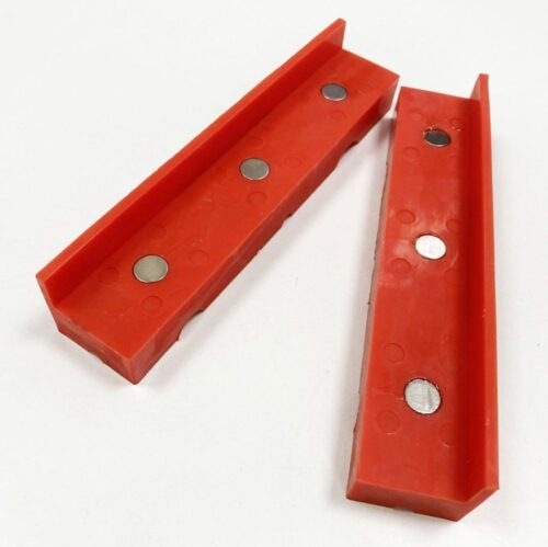 MAGNETIC SOFT VICE JAWS 6″ TPU MULTI GROOVE NON-MARKING – TOOLZONE KDPVC048