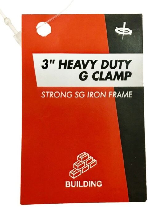 G CLAMP HEAVY DUTY 3″ – TOOLZONE KDPCL089