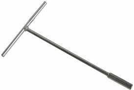 DEEP SOCKET T-BAR 12mm BLACK