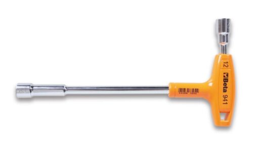 Hexagon/Bi-Hex Socket Wrench with High Torque Handle 8mm – Beta Tools 941 8