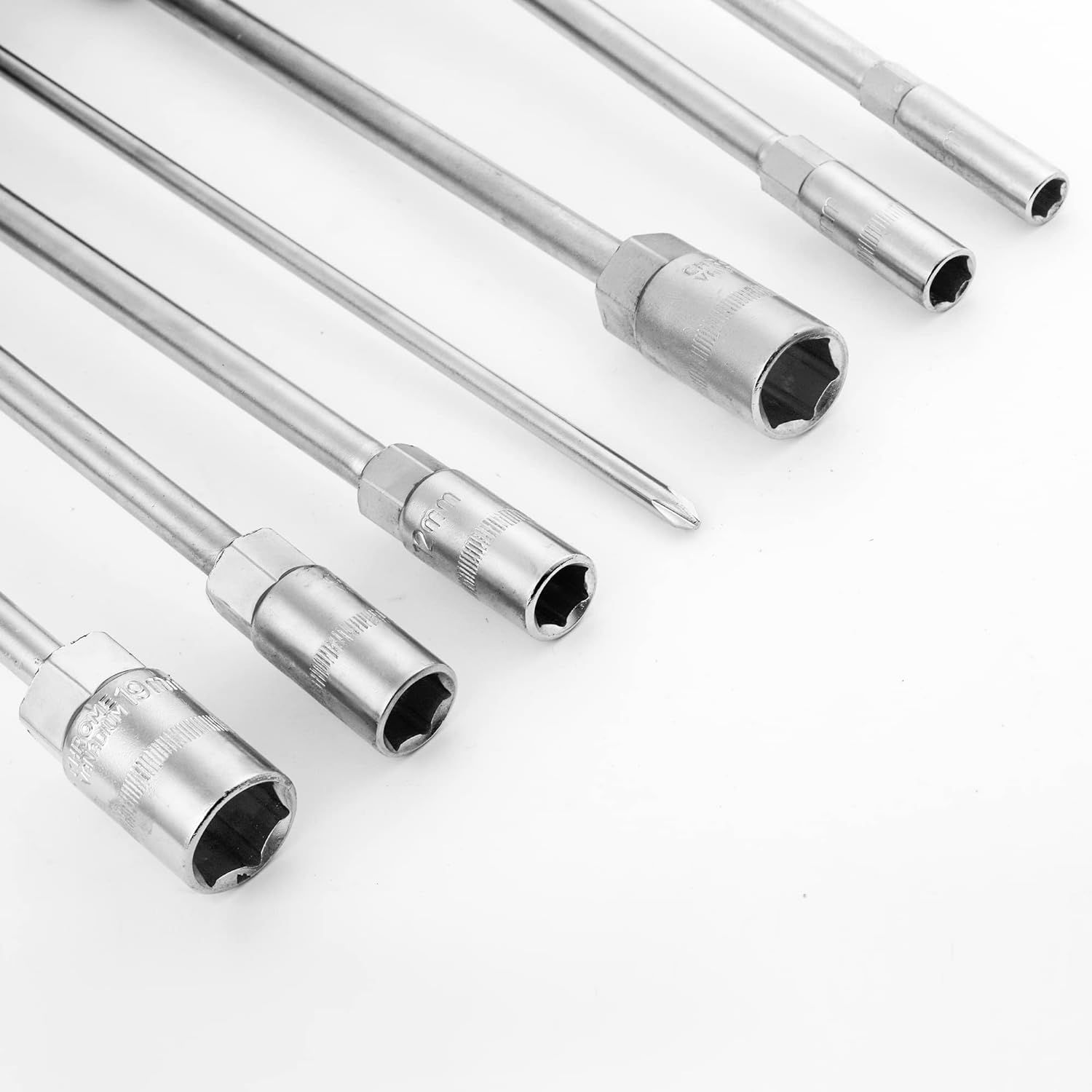 RUBBER COATED T-HANDLE SET OF 7 SOCKETS - Image 4