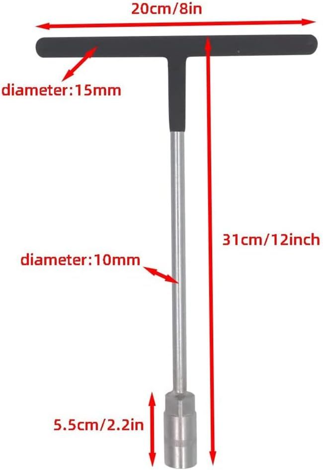RUBBER COATED T-HANDLE SET OF 7 SOCKETS - Image 7
