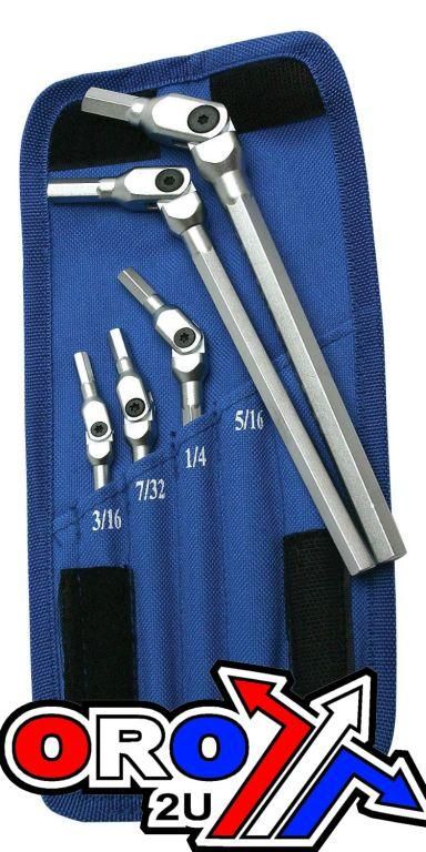HEXAGON ALLEN KEYS PRO PIVOT HEAD MOTION PRO 08-0419