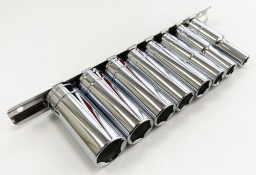 DEEP SOCKET SET 8 PIECES 3/8″ DRIVE AF CRV 5/16″-3/4″ – TOOLZONE KDPSS303