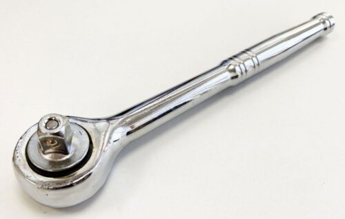 RATCHET HANDLE 3/8″ DRIVE POLISHED CHROME QUICK RELEASE – TOOLZONE KDPSS240