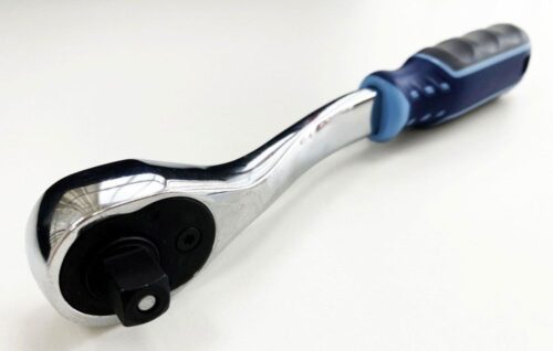 RATCHET HANDLE 3/8″ DRIVE 90 TEETH 3 COLOUR CRV – TOOLZONE KDPSS231