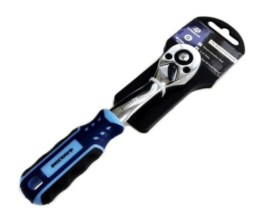 RATCHET HANDLE 1/4″ DRIVE 90 TEETH 3 COLOUR CRV – TOOLZONE KDPSS230