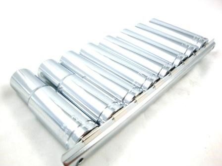 SOCKET SET 1/2″ DRIVE DEEP CRV 8 PIECES 13-24mm SINGLE HEX – TOOLZONE KDPSS098