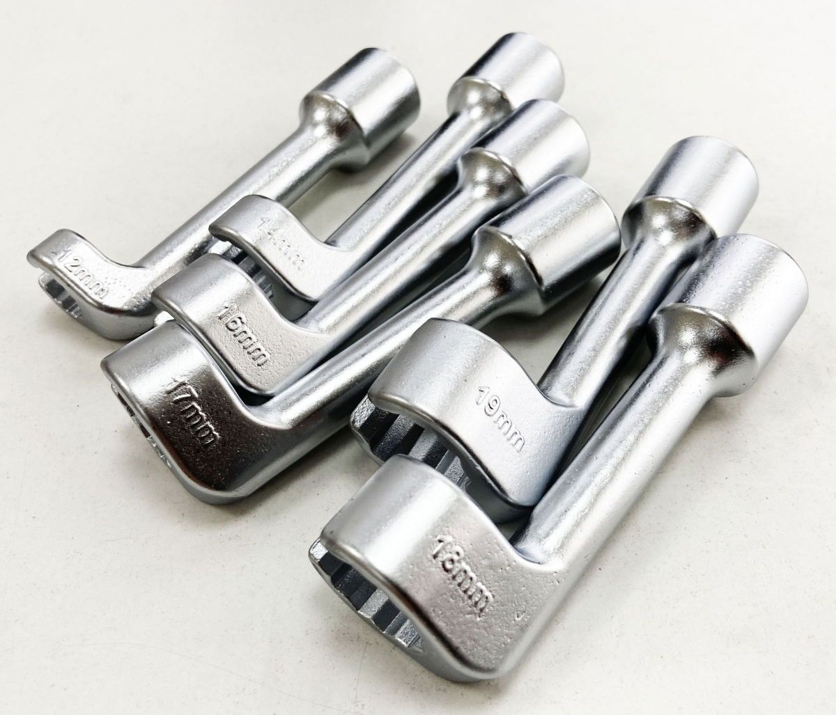 DIESEL INJECTOR LINE SOCKET SET 6pc 1/2" DRIVE 12-19mm - TOOLZONE KDPAU338 - Image 5