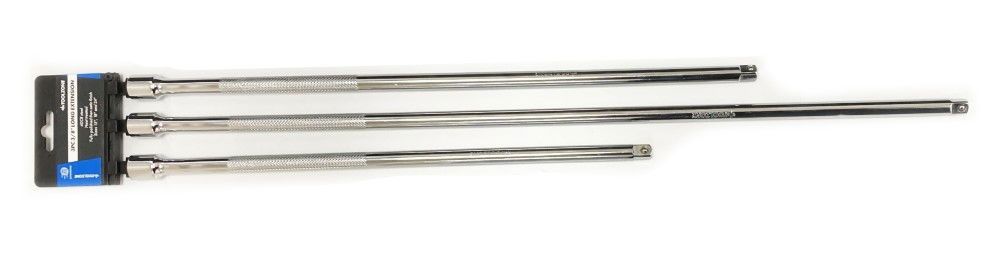 EXTENSION BAR SET 3/8" DRIVE 3pc 375mm 450mm 600mm 40CR STEEL - TOOLZONE KDPSS022 - Image 6