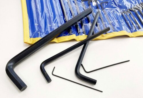 HEX KEY SET METRIC AND AF 25pc IN WALLET CHROME VANADIUM – TOOLZONE KDPHX021