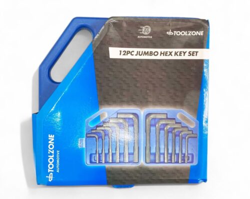 HEX KEY SET JUMBO METRIC AND AF 12pc IN CASE 40CR – TOOLZONE KDPHX024