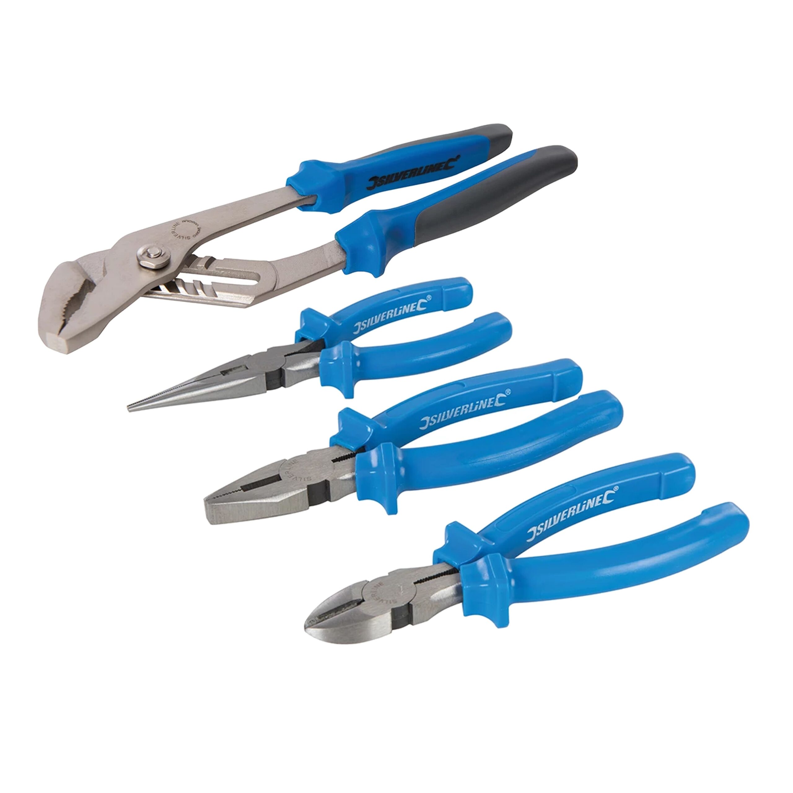 PLIERS GRIP CUTTER EXPERT SET4 SILVERLINE 633832 - Image 2