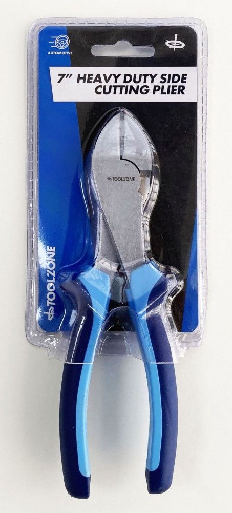 SIDE CUT PLIER HEAVY DUTY 7″ SATIN FINISH DROP FORGED STEEL – TOOLZONE KDPPL207
