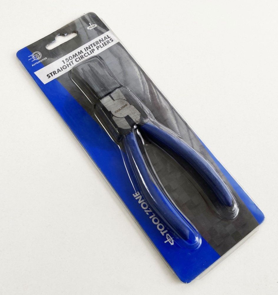 CIRCLIP PLIERS INTERNAL STRAIGHT 6" CARBON STEEL - TOOLZONE KDPPL237 - Image 4