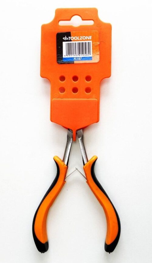 PRECISION NEEDLE NOSE PLIERS LEAF SPRING CARBON STEEL – TOOLZONE KDPPL187