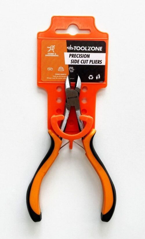 PRECISION SIDE CUT PLIERS LEAF SPRING CARBON STEEL – TOOLZONE KDPPL184