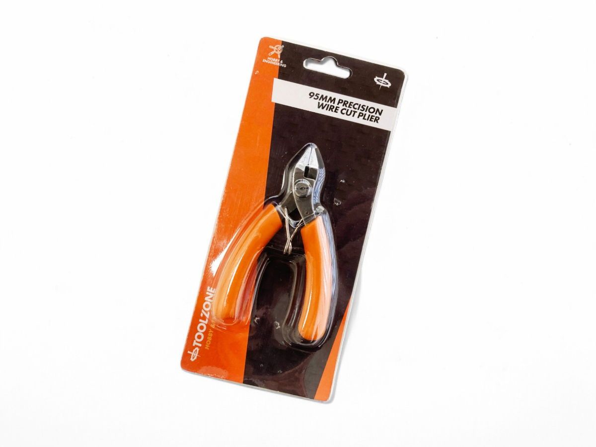 MINI WIRE CUT PLIERS STAINLESS STEEL 95mm PVC HANDLE - TOOLZONE KDPPL183 - Image 3