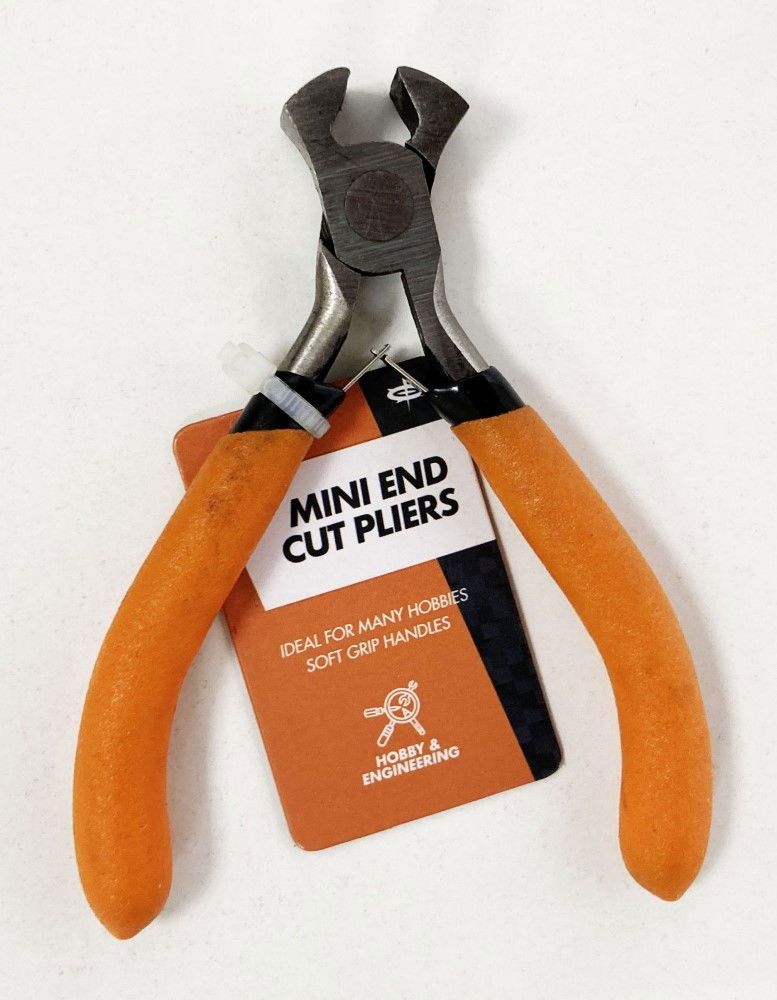 MINI END CUT PLIERS SPRING LOADED FOAM HANDLES - TOOLZONE KDPPL178 - Image 3