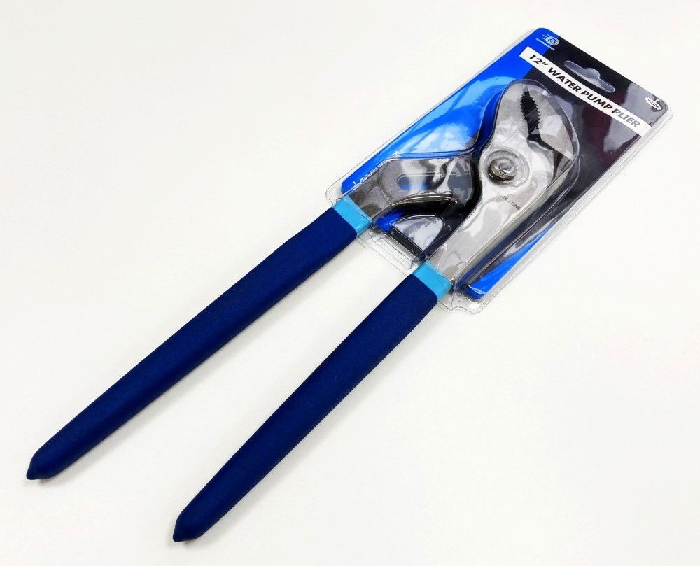 WATER PUMP PLIERS 12" SATIN FINISH GROOVE JOINT - TOOLZONE KDPPL161 - Image 3