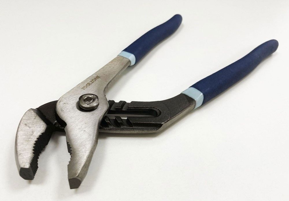 WATER PUMP PLIERS 10" SATIN FINISH GROOVE JOINT - TOOLZONE KDPPL160 - Image 3
