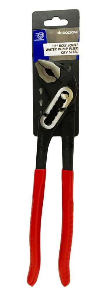 WATER PUMP PLIERS BOX JOINT 12″ CRV BLACK FINISH – TOOLZONE KDPPL146