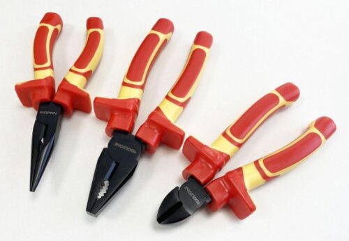 VDE PLIER SET 3PC EN60900:2012 CRV INDUCTION HARDENED – TOOLZONE KDPPL144