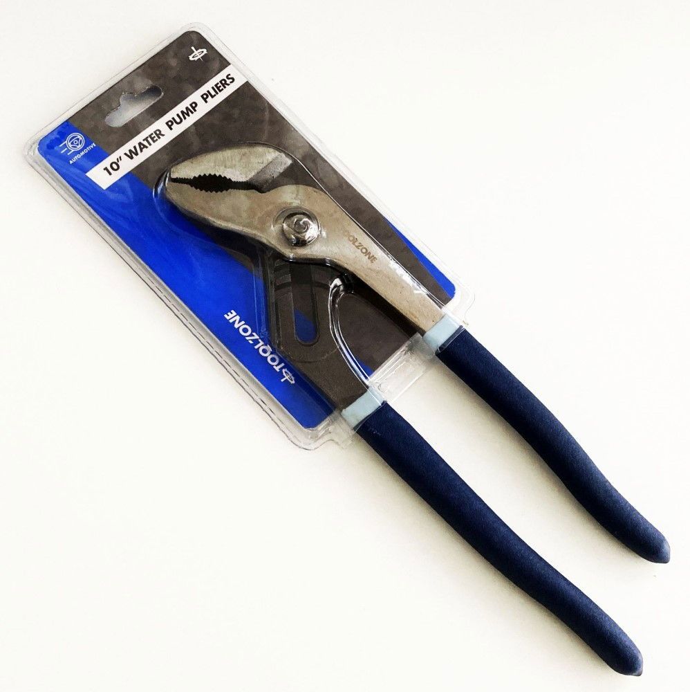 WATER PUMP PLIERS 10" SATIN FINISH GROOVE JOINT - TOOLZONE KDPPL160 - Image 5