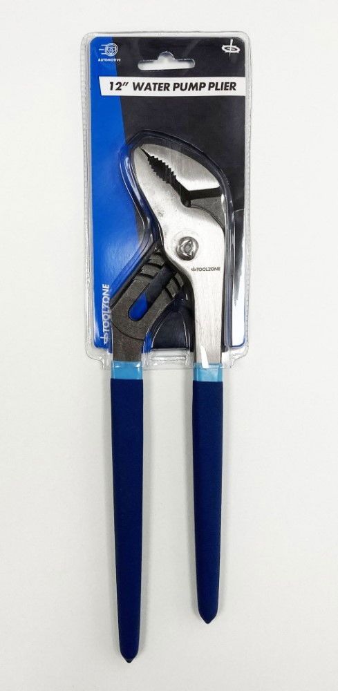 WATER PUMP PLIERS 12" SATIN FINISH GROOVE JOINT - TOOLZONE KDPPL161 - Image 7