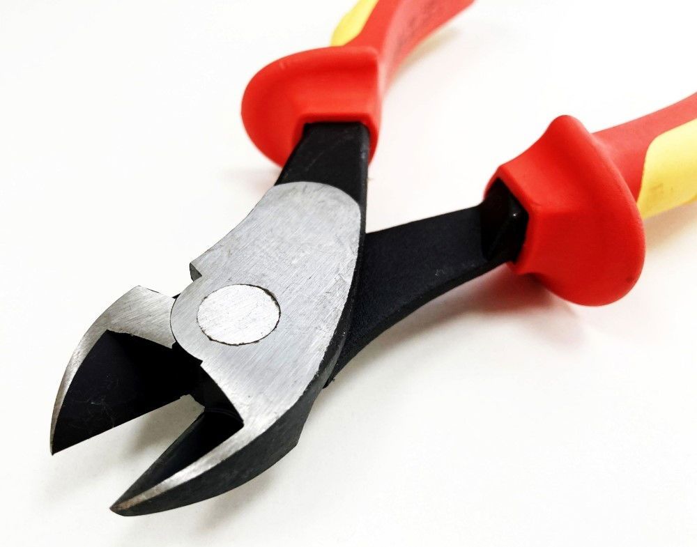 SIDE CUTTER PLIER VDE 7 1/2" 6150 CRV STEEL 1000V - TOOLZONE KDPPL135 - Image 3