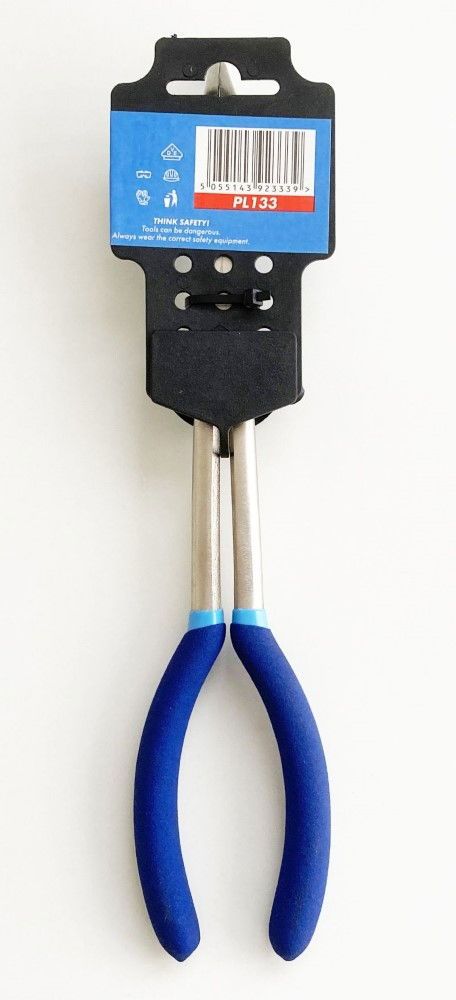 BENT NOSE PLIERS 45 DEGREE 11″ CRV SOFT GRIP HANDLES – TOOLZONE KDPPL133