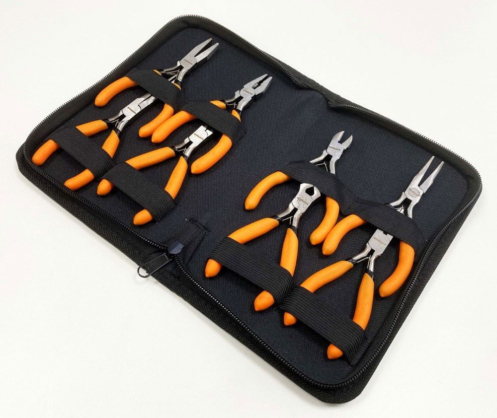 MINI PLIER SET ASSORTED 8PC CHROME VANADIUM STEEL - TOOLZONE KDPPL137 - Image 6